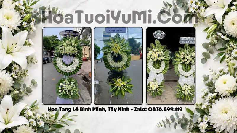 Đặt Hoa Viếng Đám Tang Tại Phường Bình Minh, Tỉnh Tây Ninh
