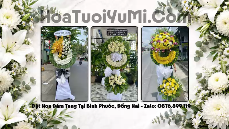 Vòng Hoa Viếng Phường Bình Phước, Đồng Nai - Giao Kịp Giờ