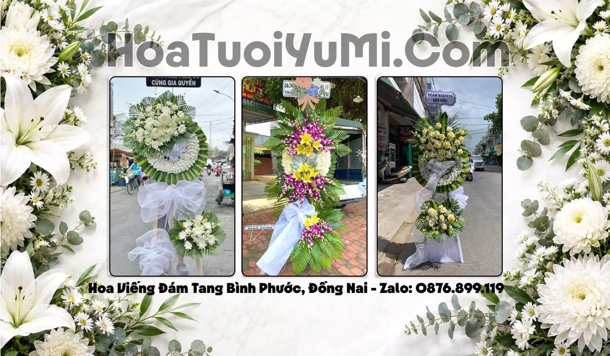 vòng hoa tang lễ Phường Bình Phước