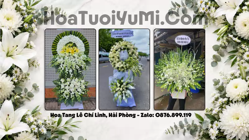 Đặt Vòng Hoa Đám Tang Tại Phường Chí Linh, Hải Phòng
