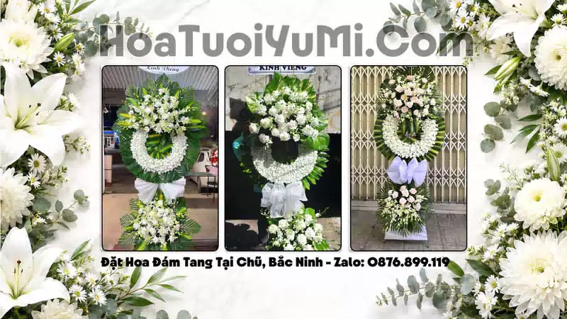 Vòng Hoa Viếng Phường Chũ, Bắc Ninh - Giao Kịp Giờ