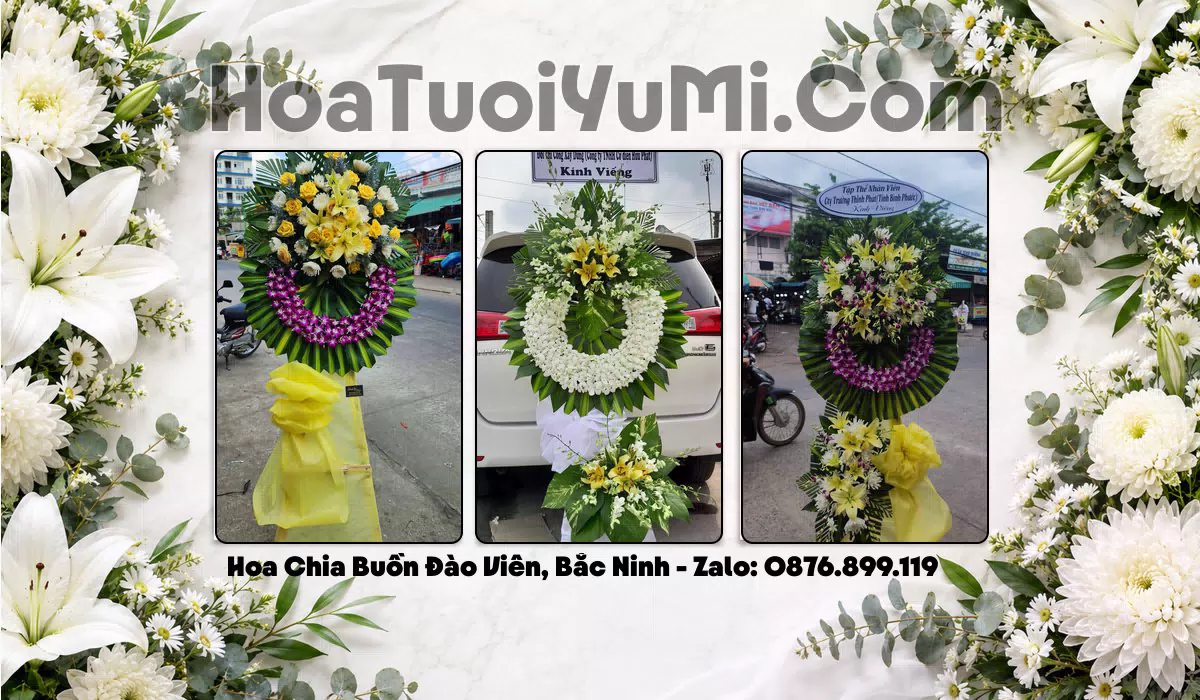 Kệ hoa tang lễ tại Phường Đào Viên