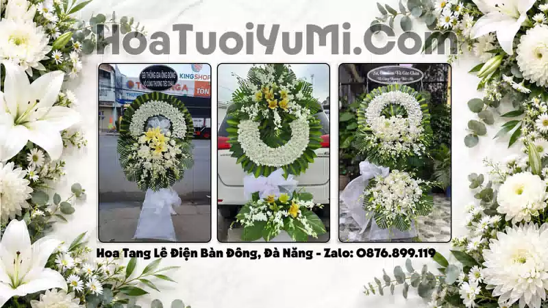 Đặt Vòng Hoa Đám Tang Tại Điện Bàn Đông, Đà Nẵng
