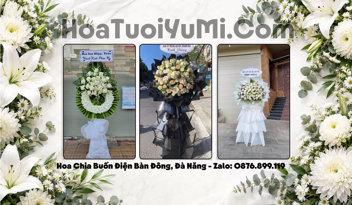 kệ hoa tang lễ Điện Bàn Đông