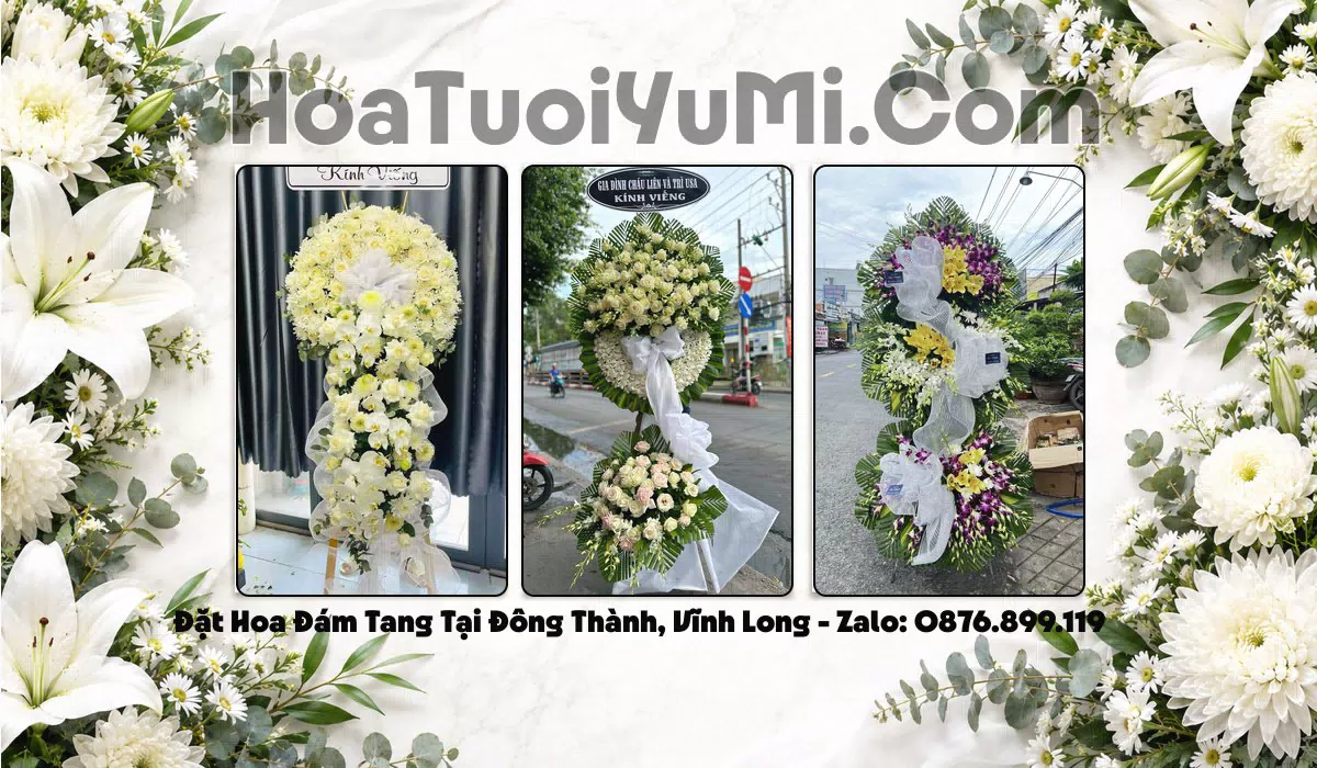kệ hoa tang lễ tại Phường Đông Thành, Tỉnh Vĩnh Long