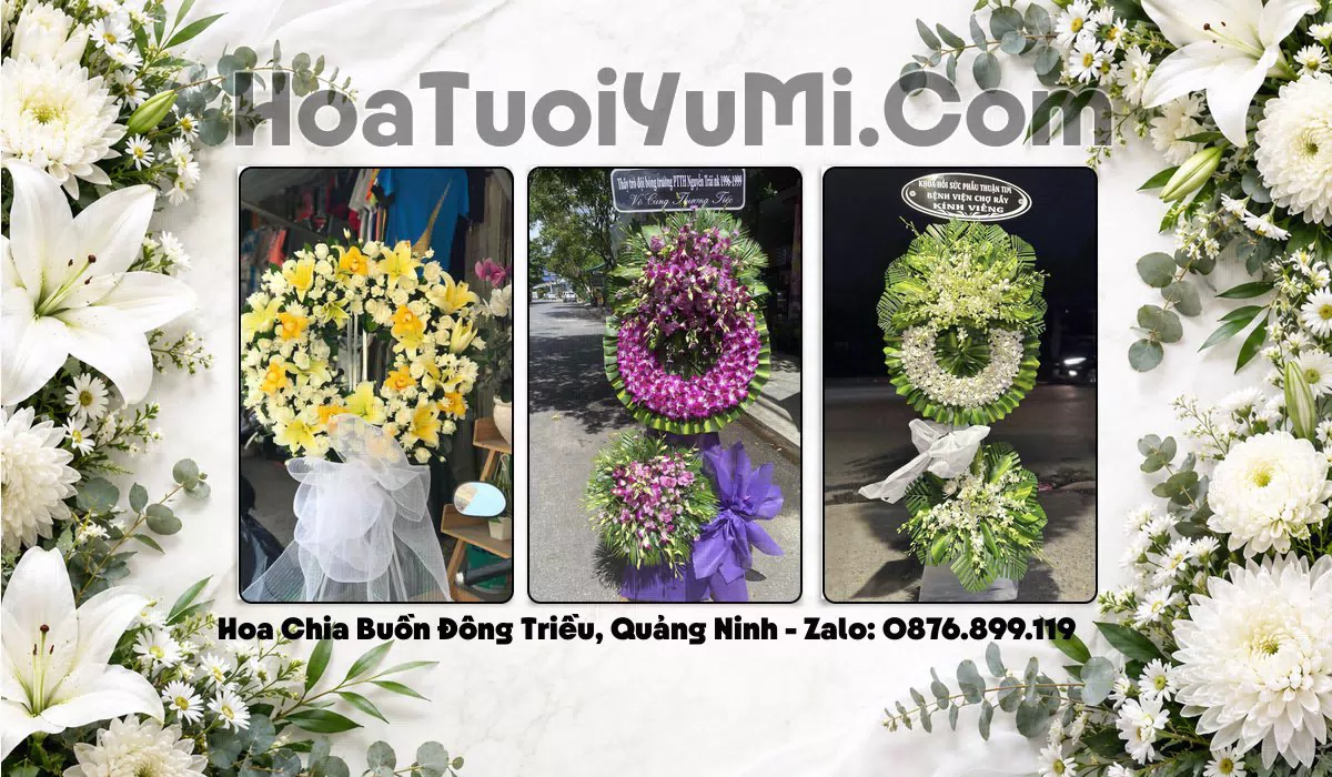 Đặt Hoa Tang Lễ Tại Phường Đông Triều, Tỉnh Quảng Ninh