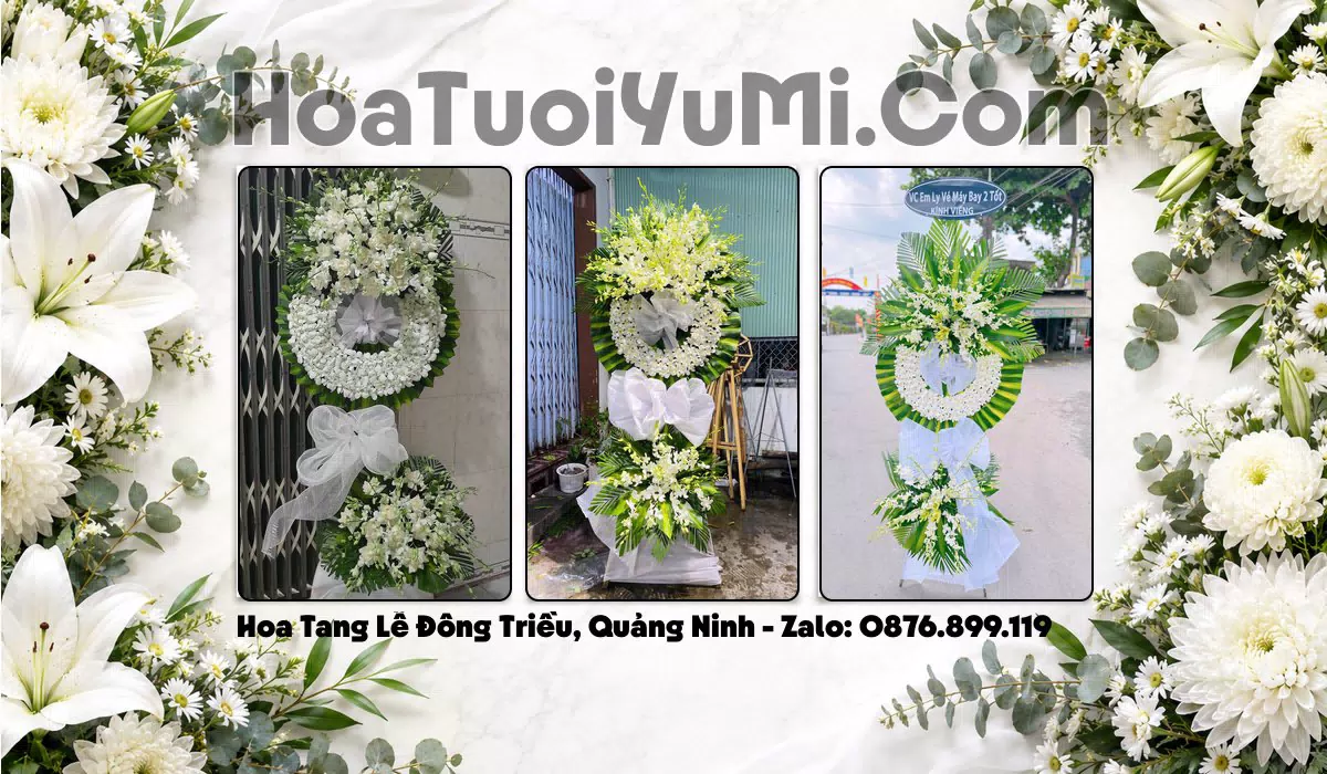 Kệ hoa tang lễ giao tận nơi tại Phường Đông Triều, Quảng Ninh
