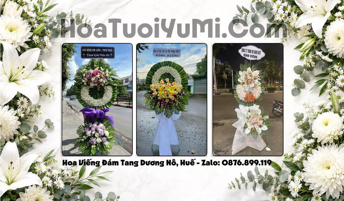 kệ hoa tang lễ Phường Dương Nỗ
