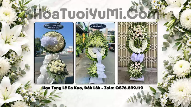 Vòng Hoa Viếng Phường Ea Kao, Đắk Lắk - Giao Kịp Giờ