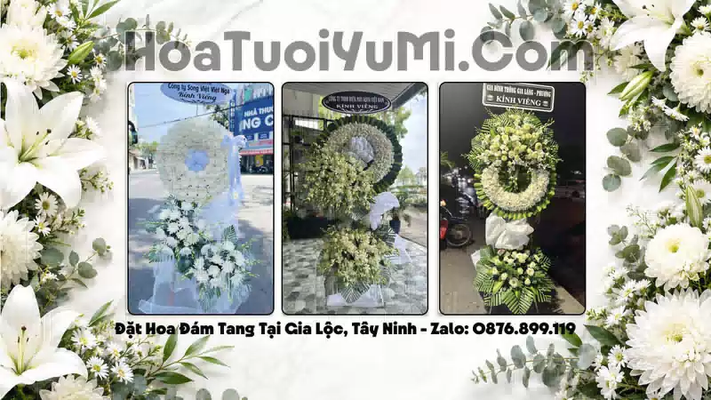 Đặt Vòng Hoa Đám Tang Tại Phường Gia Lộc, Tỉnh Tây Ninh