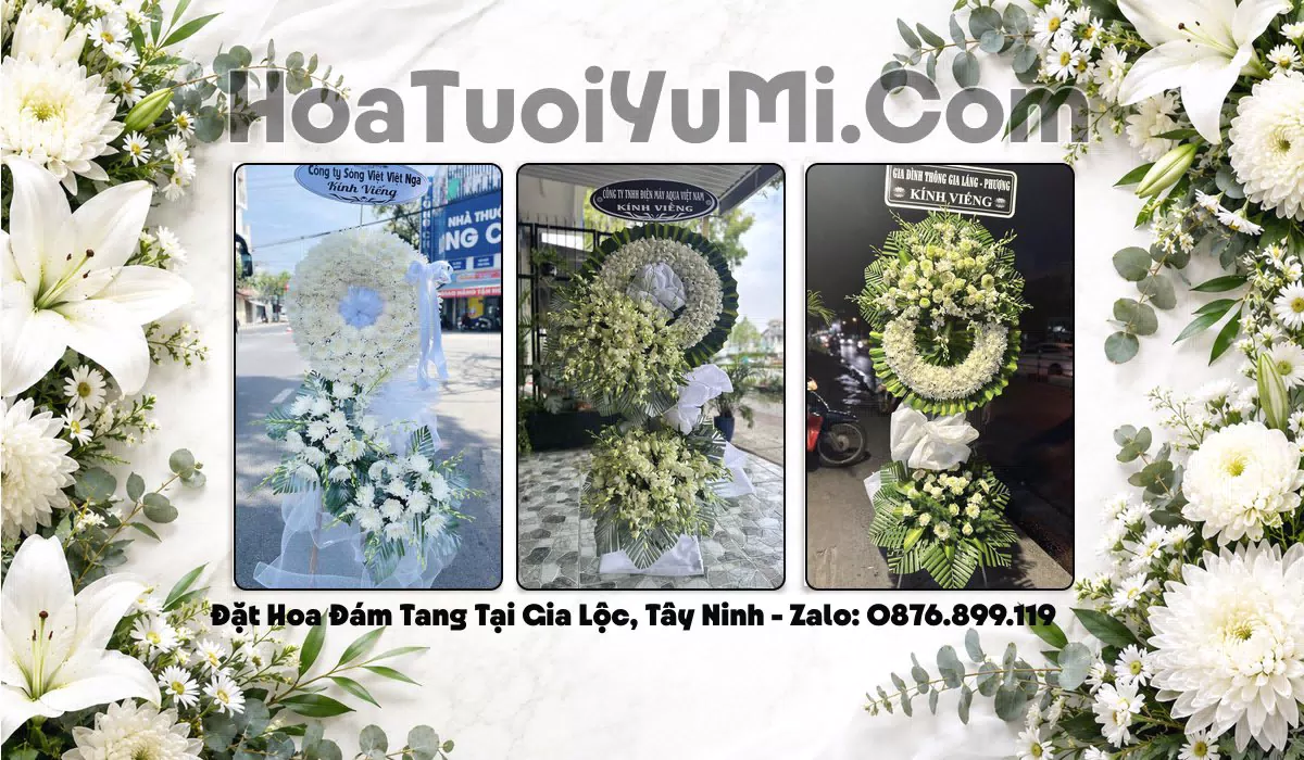 Đặt Vòng Hoa Đám Tang Tại Phường Gia Lộc, Tỉnh Tây Ninh