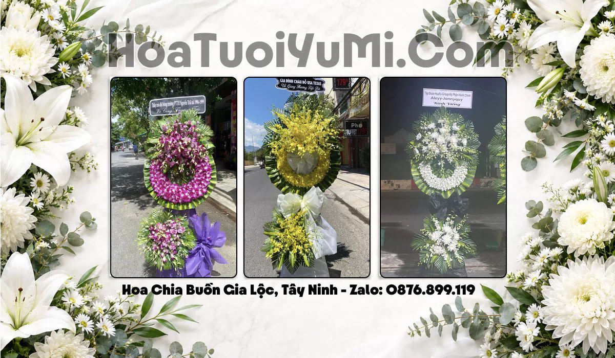 Kệ hoa tang lễ giao tận nơi tại Phường Gia Lộc