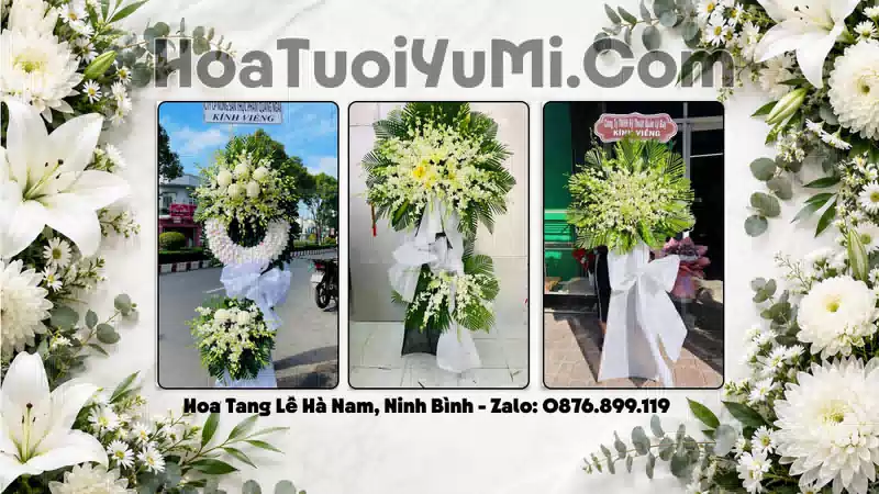 Đặt Vòng Hoa Đám Tang Tại Phường Hà Nam, Ninh Bình
