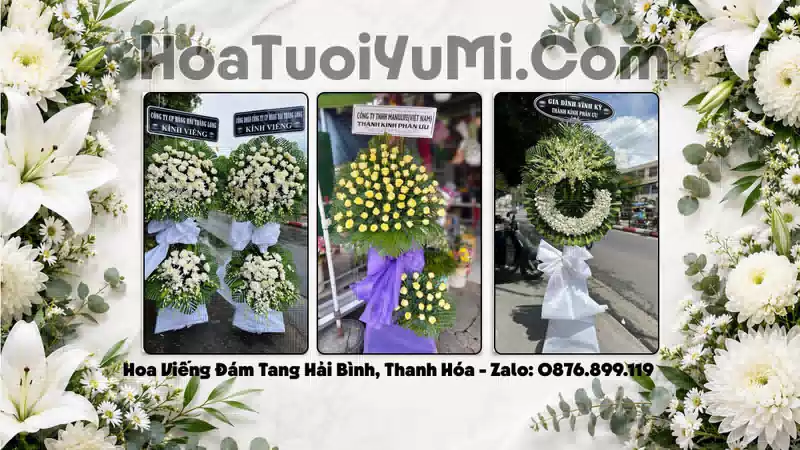 Đặt Vòng Hoa Tang Lễ Tại Phường Hải Bình, Thanh Hóa