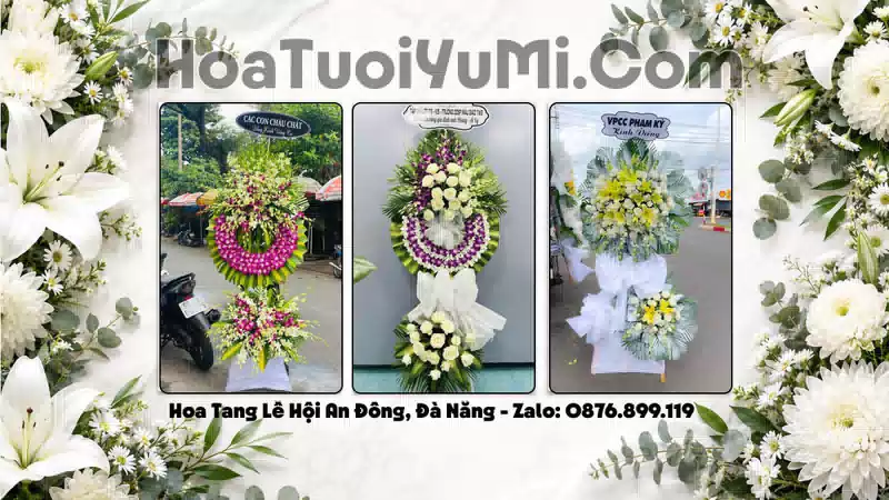 Đặt Hoa Viếng Đám Tang Tại Phường Hội An Đông, Đà Nẵng