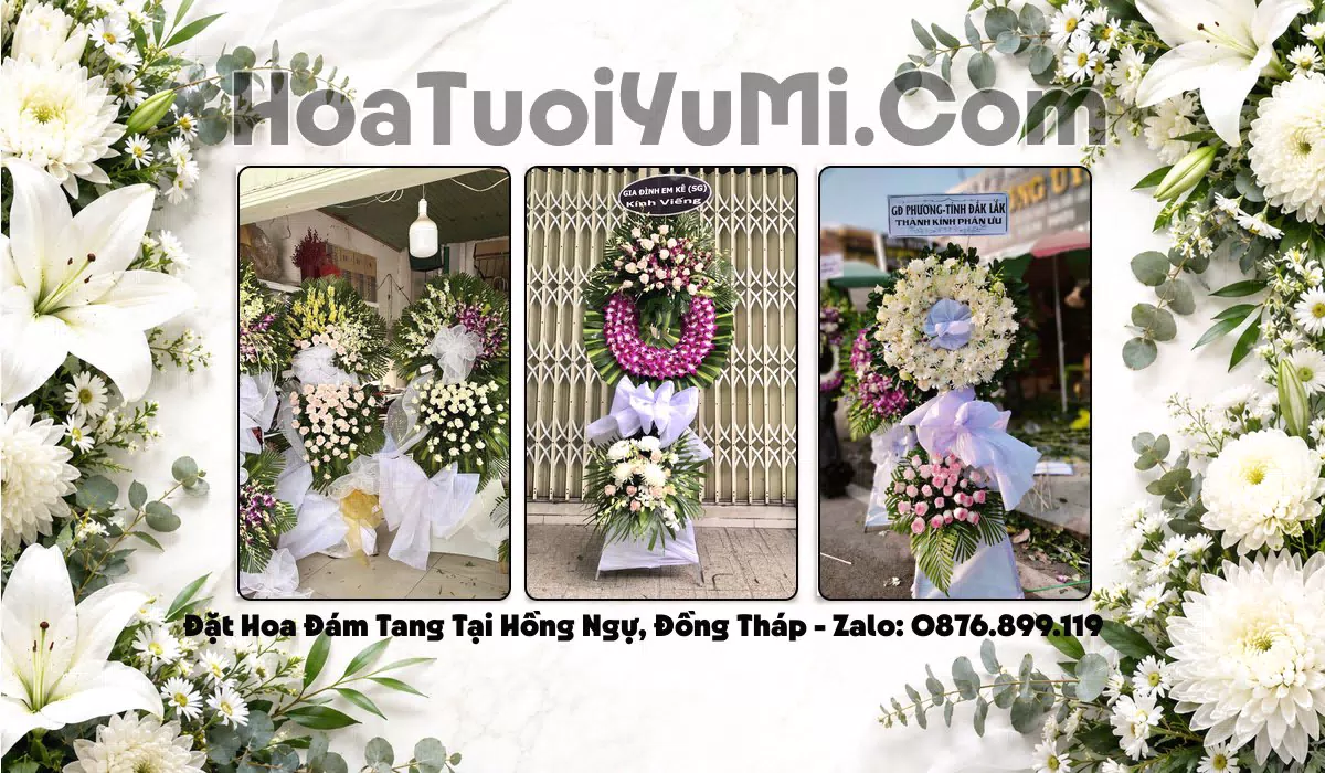 Kệ hoa tang lễ tại Phường Hồng Ngự, Tỉnh Đồng Tháp