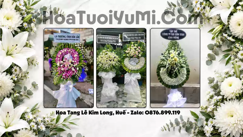 Đặt Vòng Hoa Đám Tang Tại Phường Kim Long, Thành phố Huế