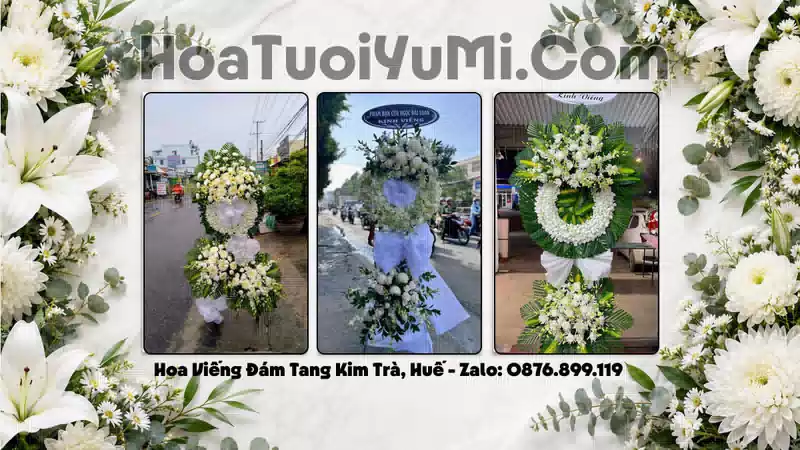 Đặt Vòng Hoa Tang Lễ Tại Phường Kim Trà, Huế