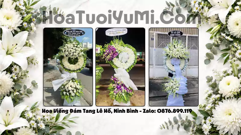Đặt Vòng Hoa Đám Tang Tại Phường Lê Hồ, Tỉnh Ninh Bình