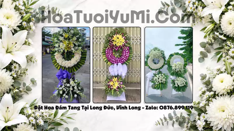 Đặt Hoa Viếng Đám Tang Tại Phường Long Đức, Tỉnh Vĩnh Long