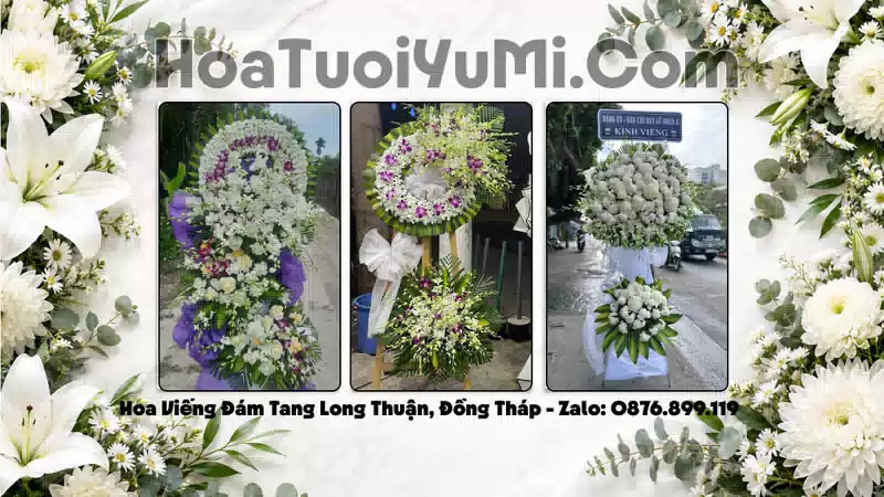 Đặt Vòng Hoa Tang Lễ Tại Phường Long Thuận, Đồng Tháp
