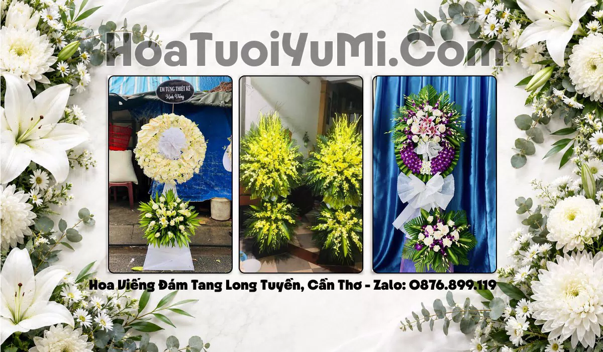 Đặt Vòng Hoa Chia Buồn Tại Phường Long Tuyền, Cần Thơ