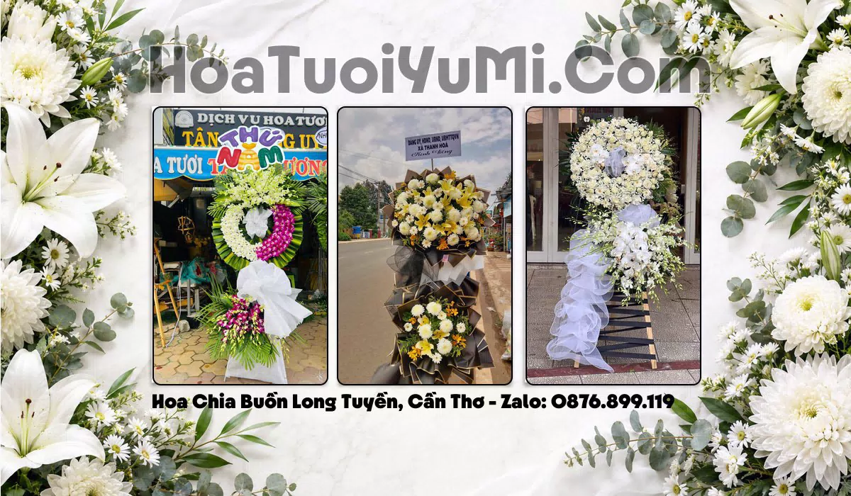hoa tang lễ Phường Long Tuyền
