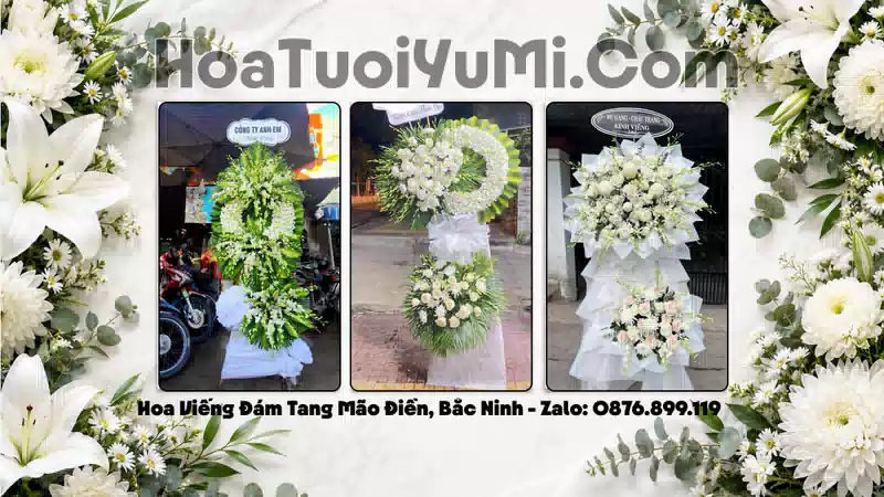 Đặt Hoa Tang Lễ Tại Phường Mão Điền, Bắc Ninh