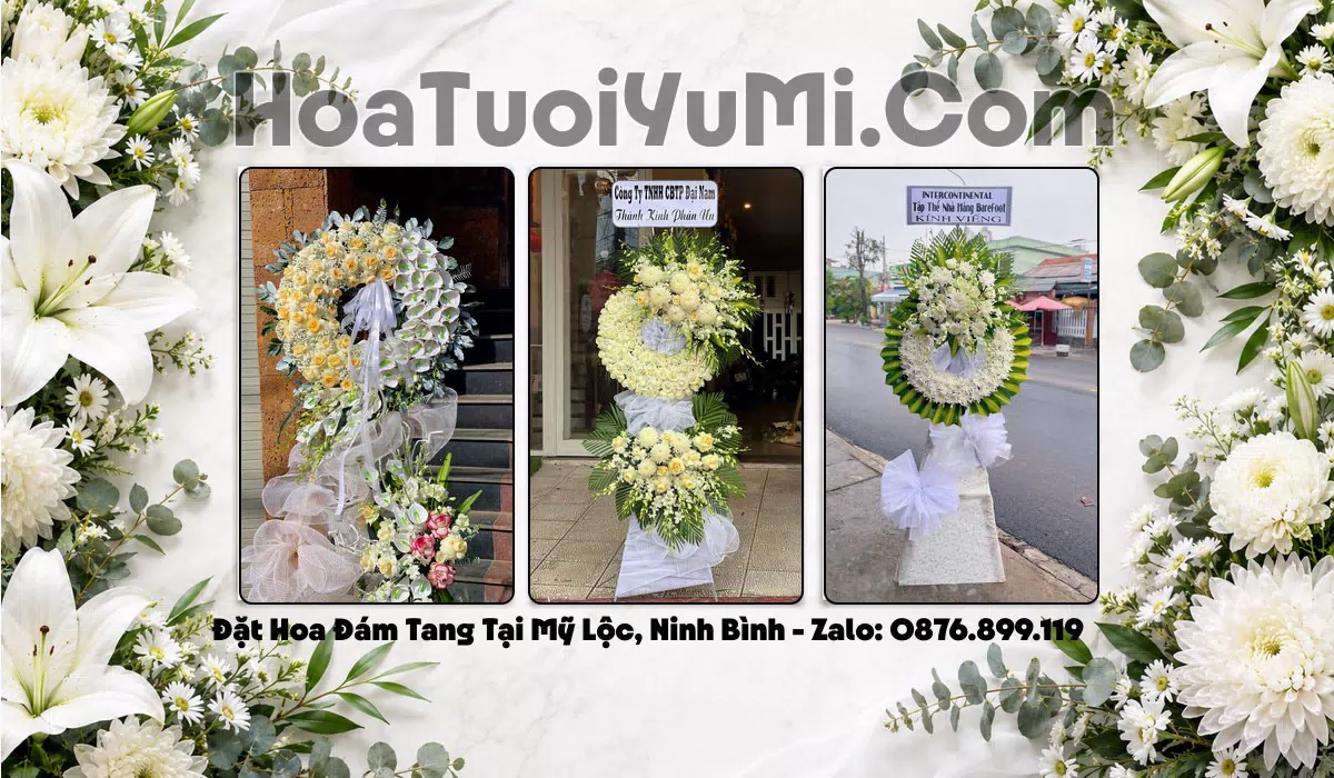 hoa chia buồn Phường Mỹ Lộc