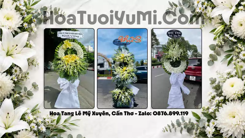 Đặt Hoa Viếng Đám Tang Tại Phường Mỹ Xuyên, Cần Thơ
