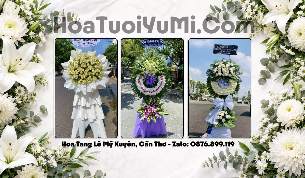 kệ hoa tang lễ Phường Mỹ Xuyên