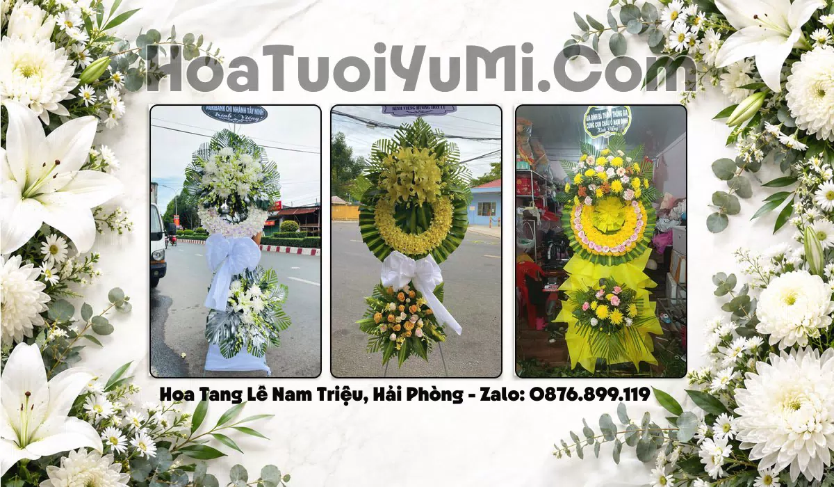 kệ hoa tang lễ Phường Nam Triệu, Hải Phòng