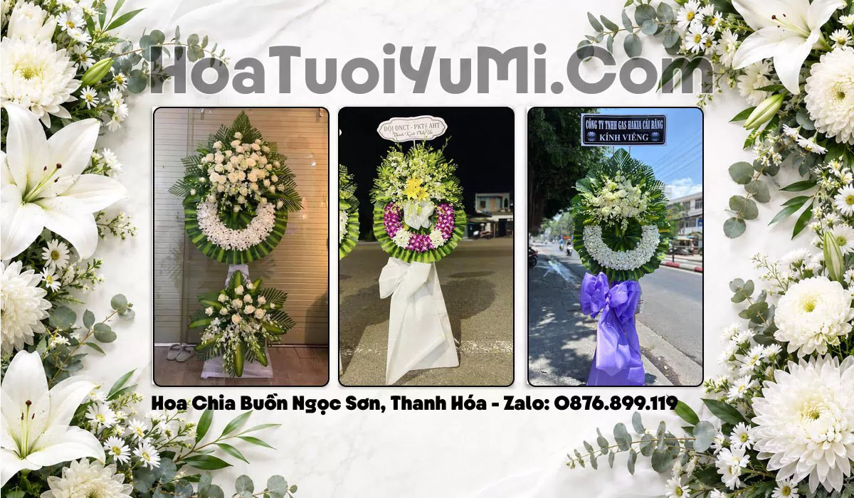 Đặt Vòng Hoa Đám Tang Tại Phường Ngọc Sơn, Tỉnh Thanh Hóa