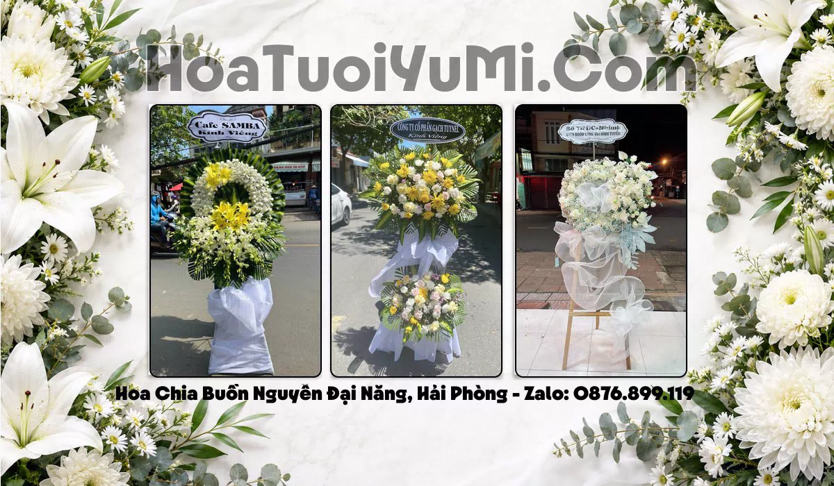 Hoa Chia Buồn Tại Phường Nguyễn Đại Năng, Hải Phòng