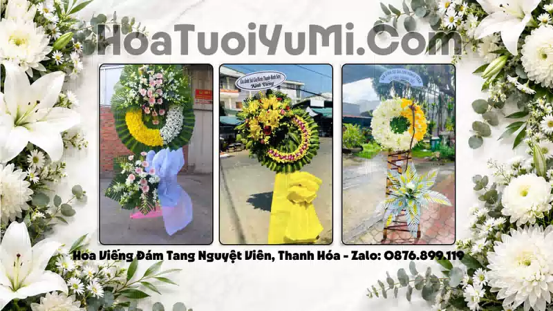 Đặt Vòng Hoa Đám Tang Tại Phường Nguyệt Viên, Tỉnh Thanh Hóa