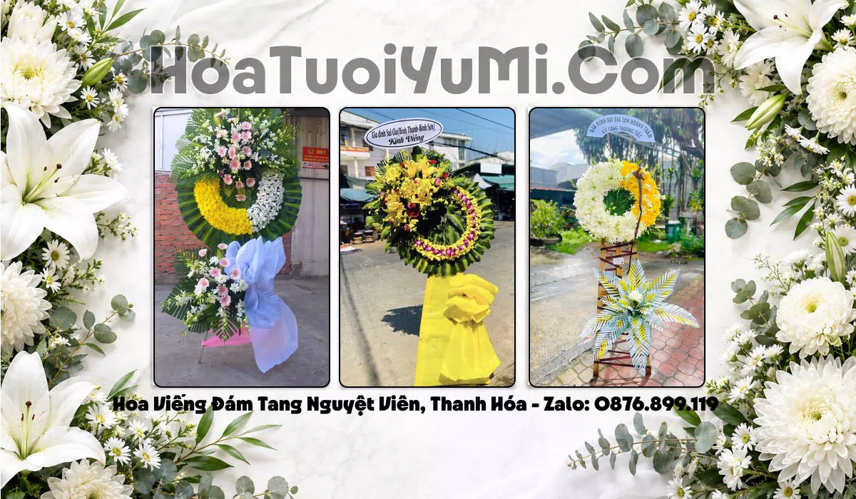 Đặt Vòng Hoa Đám Tang Tại Phường Nguyệt Viên, Tỉnh Thanh Hóa