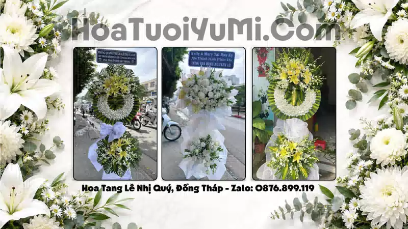 Đặt Vòng Hoa Đám Tang Tại Phường Nhị Quý, Tỉnh Đồng Tháp