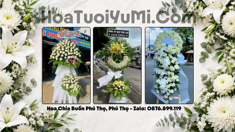 Đặt Hoa Viếng Đám Tang Tại Phường Phú Thọ, Phú Thọ