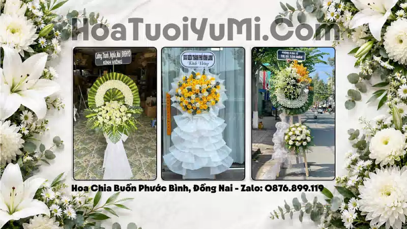 Đặt Hoa Viếng Đám Tang Tại Phường Phước Bình, Đồng Nai