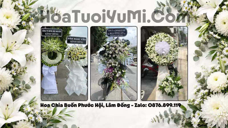 Đặt Vòng Hoa Đám Tang Tại Phường Phước Hội, Tỉnh Lâm Đồng