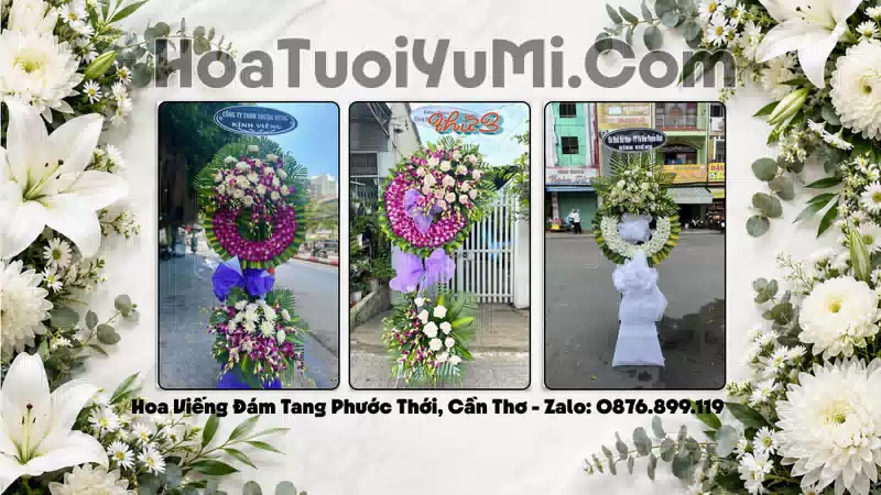 Đặt Hoa Tang Lễ Tại Phường Phước Thới, Thành phố Cần Thơ