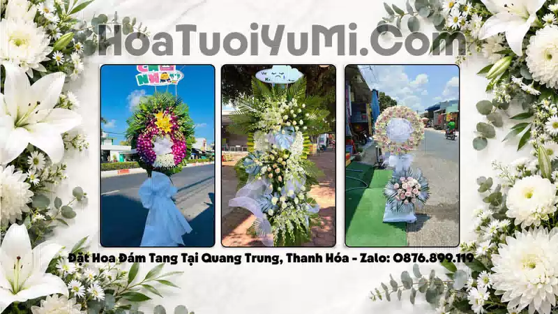 Đặt Hoa Tang Lễ Tại Phường Quang Trung, Tỉnh Thanh Hóa