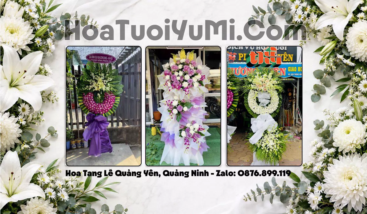 Đặt Vòng Hoa Tang Lễ Tại Phường Quảng Yên, Quảng Ninh