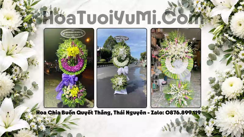 Đặt Vòng Hoa Chia Buồn Tại Phường Quyết Thắng, Thái Nguyên