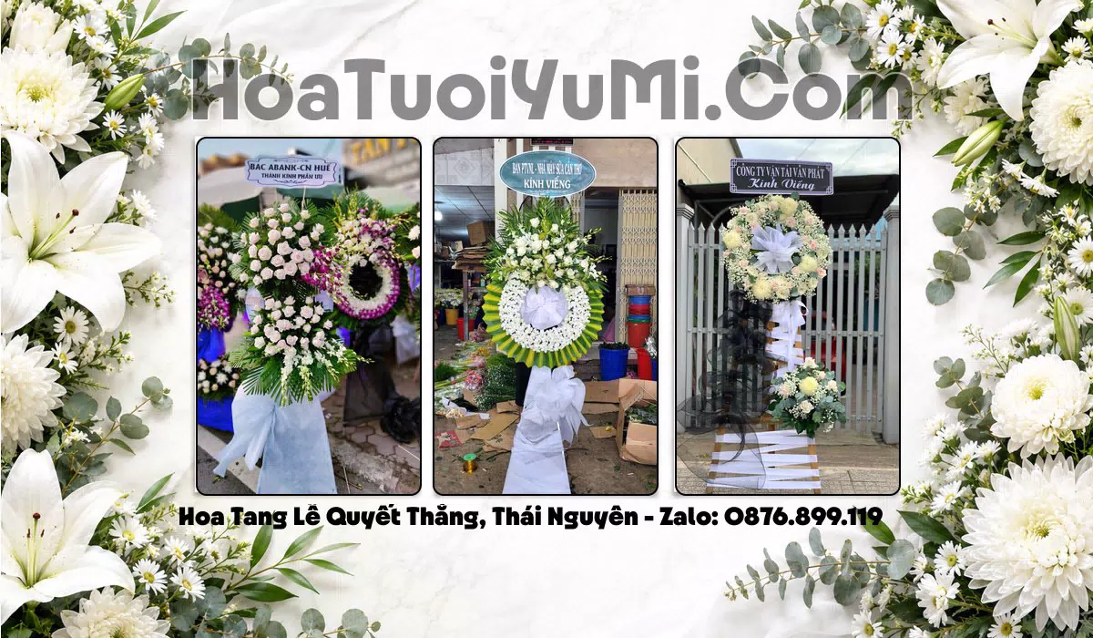 kệ hoa tang lễ Phường Quyết Thắng