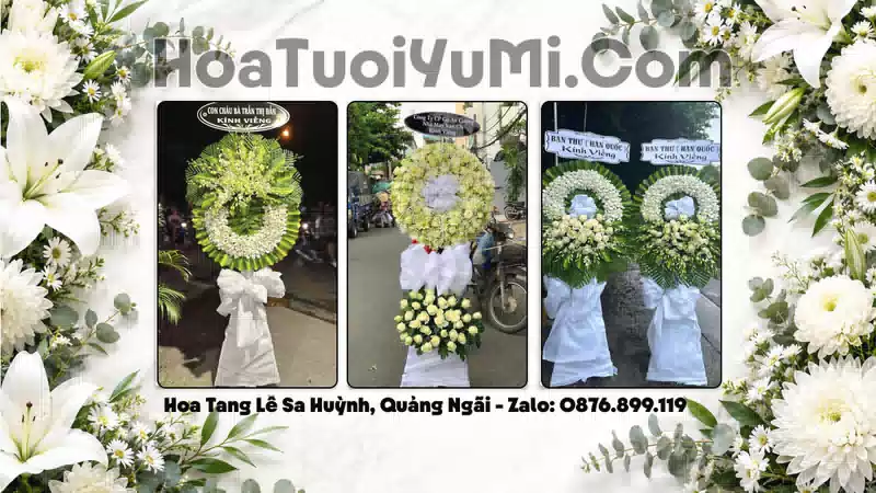 Đặt Hoa Tang Lễ Tại Phường Sa Huỳnh, Tỉnh Quảng Ngãi