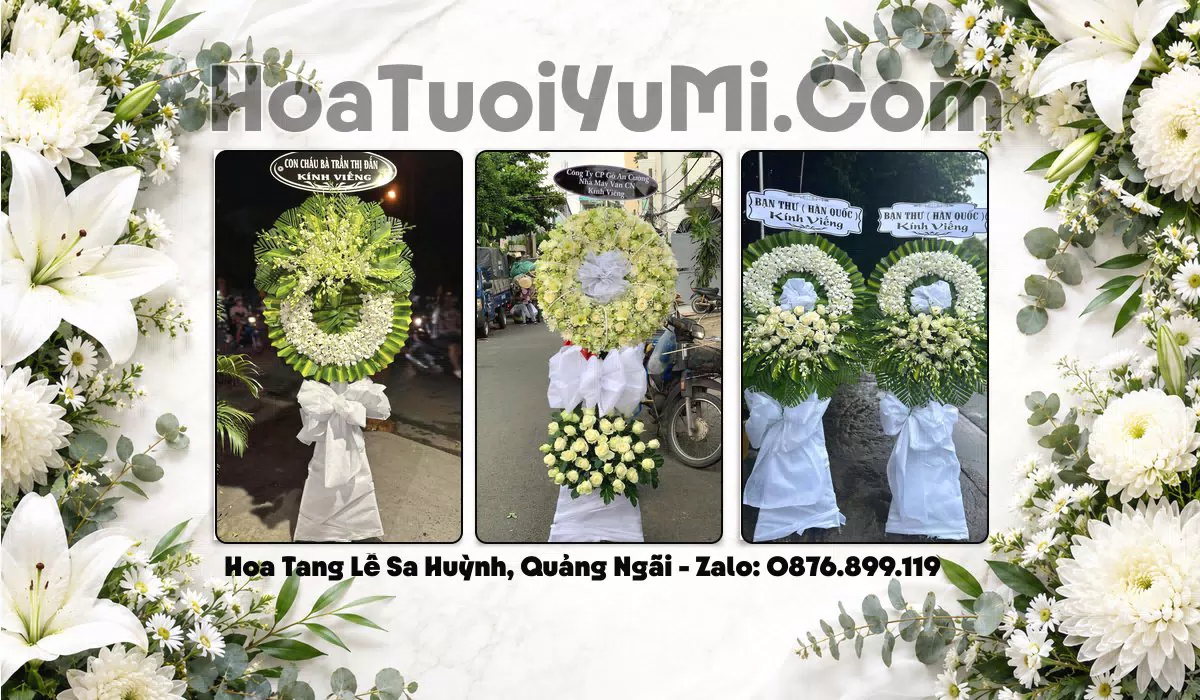 Đặt Hoa Tang Lễ Tại Phường Sa Huỳnh, Tỉnh Quảng Ngãi