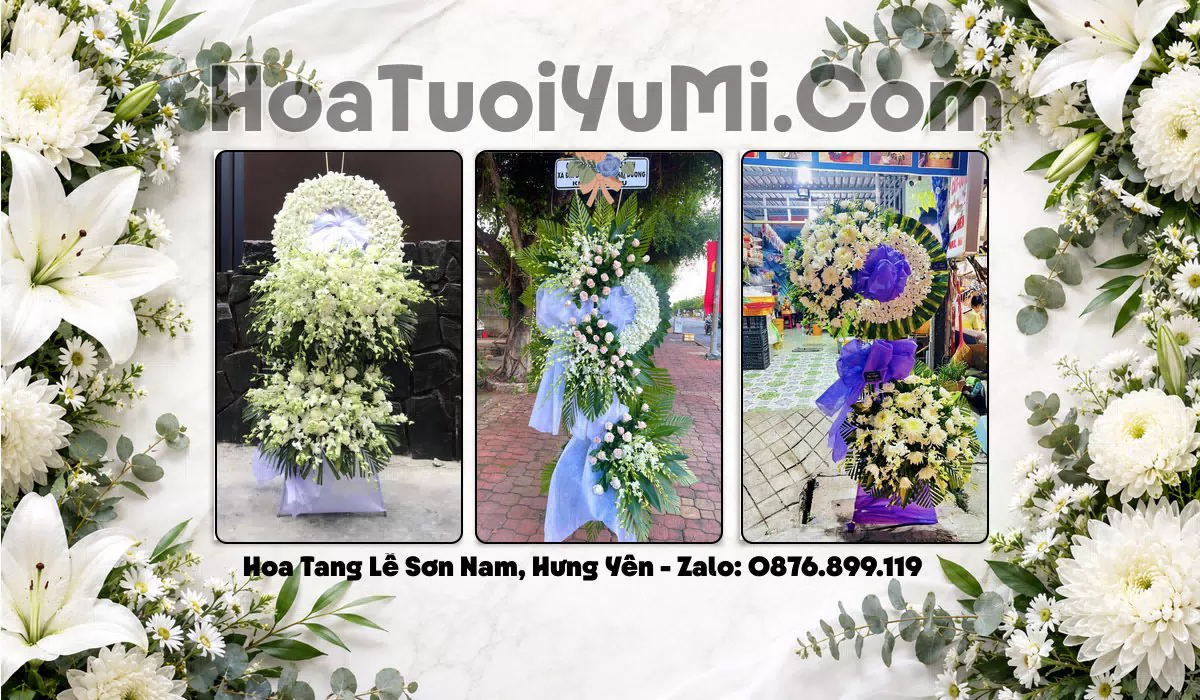 kệ hoa viếng tang lễ Phường Sơn Nam