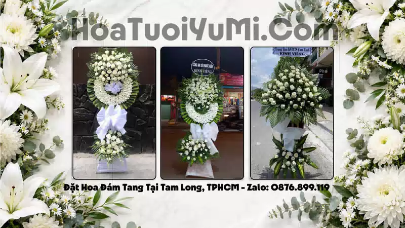 Đặt Hoa Viếng Đám Tang Tại Phường Tam Long, TPHCM