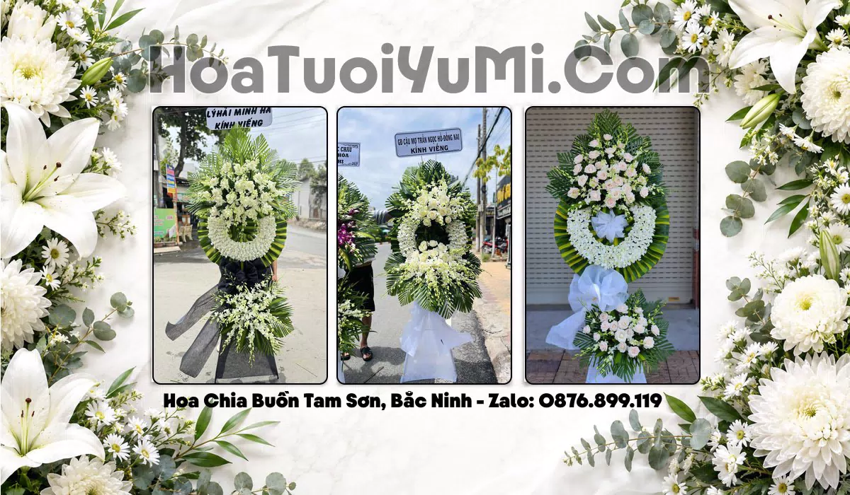 Điện Hoa Chia Buồn Phường Tam Sơn, Bắc Ninh - Kịp Giờ Viếng